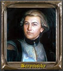 A much more buff version of Benyovszky from the 21st century.