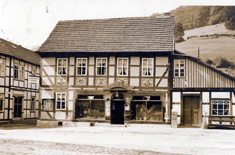 This house in Stolberg stands on the spot of the house he was born in (the original house burned down in 1851).
